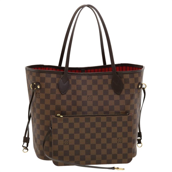 【原宿店限定】ルイ・ヴィトン LOUIS VUITTON ネヴァーフルMM トートバッグ ダミエ エベヌ N51105 レディース 41150SAV
