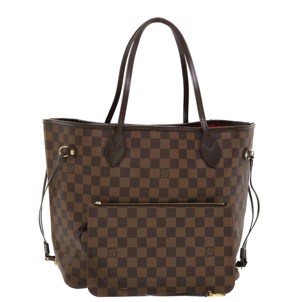【原宿店限定】ルイ・ヴィトン LOUIS VUITTON ネヴァーフルMM トートバッグ ダミエ エベヌ N51105 レディース 41156SAV