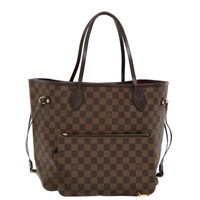 【原宿店限定】ルイ・ヴィトン LOUIS VUITTON ネヴァーフルMM トートバッグ ダミエ エベヌ N51105 レディース 41156SAV