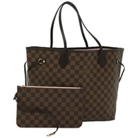 【原宿店限定】ルイ・ヴィトン LOUIS VUITTON ネヴァーフルMM トートバッグ ダミエ エベヌ N51105 レディース 66484SA