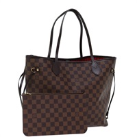 【原宿店限定】ルイ・ヴィトン LOUIS VUITTON ネヴァーフルMM トートバッグ ダミエ エベヌ N51105 レディース am6117AV