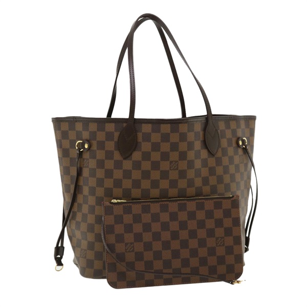 【原宿店限定】ルイ・ヴィトン LOUIS VUITTON ネヴァーフルMM トートバッグ ダミエ エベヌ N51105 レディース pt4962