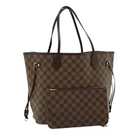 【原宿店限定】ルイ・ヴィトン LOUIS VUITTON ネヴァーフルMM トートバッグ ダミエ エベヌ N51105 レディース pt4962