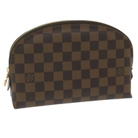 【原宿店限定】ルイ・ヴィトン LOUIS VUITTON ポシェット・コスメティックGM ポーチ ダミエ エベヌ N23345 レディース am5412