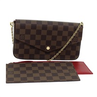 【原宿店限定】ルイ・ヴィトン LOUIS VUITTON ポシェット フェリシー ショルダーバッグ ダミエ エベヌ 財布 N63032 レディース fm3540SM