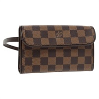 【原宿店限定】ルイ・ヴィトン LOUIS VUITTON ポシェット・フロランティーヌ ウエストバッグ ダミエ エベヌ N51856 レディース 102487AV
