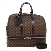 【原宿店限定】ルイ・ヴィトン LOUIS VUITTON サック スポーツ ボストンバッグ ダミエ エベヌ SPO レディース 91129SV