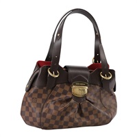 【原宿店限定】ルイ・ヴィトン LOUIS VUITTON システィナPM トートバッグ ダミエエベヌ N41524 レディース PP111V