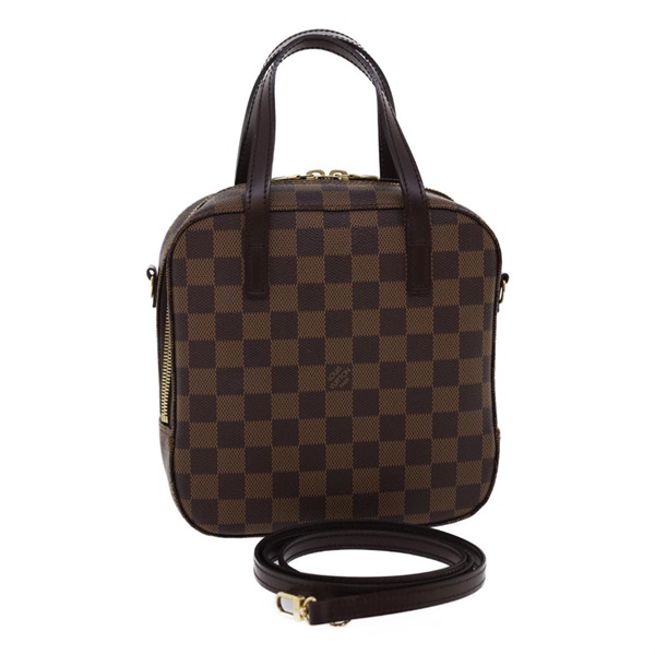 【原宿店限定】ルイ・ヴィトン LOUIS VUITTON スポンティーニ ハンドバッグ ダミエ エベヌ SPオーダー N48021 レディース 27266AV