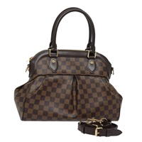 【原宿店限定】ルイ・ヴィトン LOUIS VUITTON トレヴィGM ハンドバッグ ダミエ エベヌ 2way N51998 レディース 85934SAV