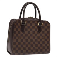 【原宿店限定】ルイ・ヴィトン LOUIS VUITTON トリアナ ハンドバッグ ダミエ エベヌ N51155 レディース nb308