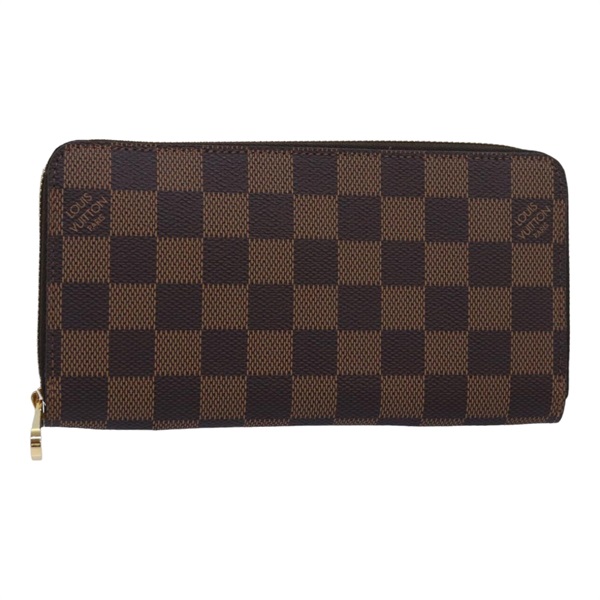 【原宿店限定】ルイ・ヴィトン LOUIS VUITTON ジッピーウォレット 長財布 ダミエ エベヌ N41661 レディース am6593SV