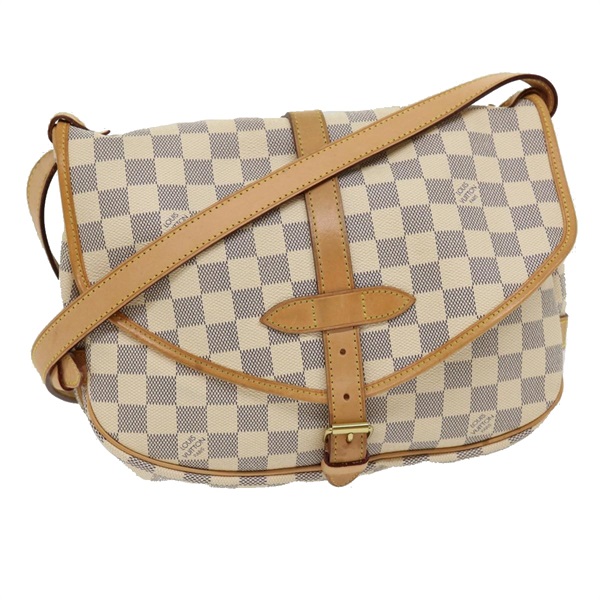 【原宿店限定】ルイ・ヴィトン LOUIS VUITTON ソミュール30 ショルダーバッグ ダミエアズールキャンバス N48202 レディース 31179AV