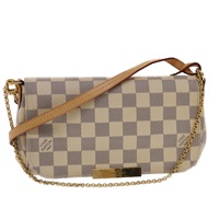 【原宿店限定】ルイ・ヴィトン LOUIS VUITTON フェイボリットPM ショルダーバッグ ダミエ アズール 2way N41277 レディース 49499