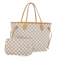 【原宿店限定】ルイ・ヴィトン LOUIS VUITTON ネヴァーフルMM トートバッグ ダミエ アズール N41605 レディース 54291SAV