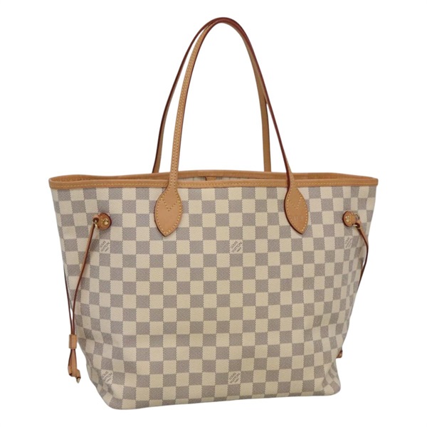 【原宿店限定】ルイ・ヴィトン LOUIS VUITTON ネヴァーフルMM トートバッグ ダミエ アズール N41605 レディース PP290V