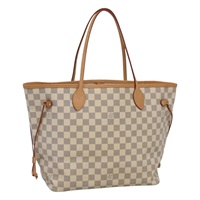【原宿店限定】ルイ・ヴィトン LOUIS VUITTON ネヴァーフルMM トートバッグ ダミエ アズール N41605 レディース PP290V