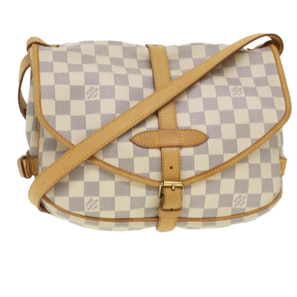 【原宿店限定】ルイ・ヴィトン LOUIS VUITTON ソミュール30 ショルダーバッグ ダミエ アズール N48202 レディース 37002V