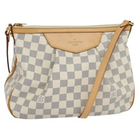【原宿店限定】ルイ・ヴィトン LOUIS VUITTON シラクーサPM ショルダーバッグ ダミエ アズール N41113 レディース 99558SAV