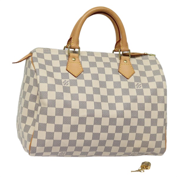 【原宿店限定】ルイ・ヴィトン LOUIS VUITTON スピーディ30 ハンドバッグ ダミエ アズール N41533 レディース 83636AV