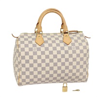 【原宿店限定】ルイ・ヴィトン LOUIS VUITTON スピーディ30 ハンドバッグ ダミエ アズール N41533 レディース 88905AV