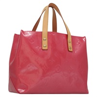 【原宿店限定】ルイ・ヴィトン LOUIS VUITTON リードPM ハンドバッグ モノグラムヴェルニ フューシャ ピンク M91221 レディース 114585AV