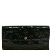 【原宿店限定】ルイ・ヴィトン LOUIS VUITTON ポルトフォイユサラ 長財布 モノグラムヴェルニ ブルーニュイ M93667 レディース 107764V