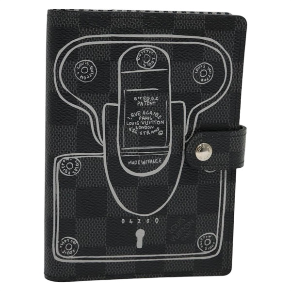 【原宿店限定】ルイ・ヴィトン LOUIS VUITTON アジェンダPM 手帳カバー ダミエ グラフィット R20030 レディース 113595A