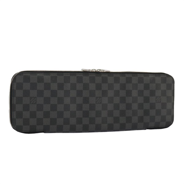 【原宿店限定】ルイ・ヴィトン LOUIS VUITTON エテュイ5クラヴァット ネクタイ ダミエ グラフィット N41136 レディース 96758V