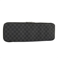 【原宿店限定】ルイ・ヴィトン LOUIS VUITTON エテュイ5クラヴァット ネクタイ ダミエ グラフィット N41136 レディース 96758V