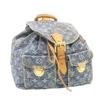 【原宿店限定】ルイ・ヴィトン LOUIS VUITTON サックアド GM バックパック モノグラムデニム ブルー M51125 レディース 23405V