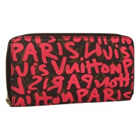 【原宿店限定】ルイ・ヴィトン LOUIS VUITTON ジッピーウォレット 長財布 モノグラムグラフィティ ピンク M93710 レディース MY064V
