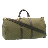 【原宿店限定】ルイ・ヴィトン LOUIS VUITTON キーポルバンドリエール55 ボストンバッグ モノグラムミニ カーキ レディース 29090SV