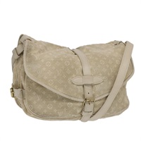 【原宿店限定】ルイ・ヴィトン LOUIS VUITTON ソミュール PM ショルダーバッグ モノグラムミニラン アイボリー M95314 レディース kk368V