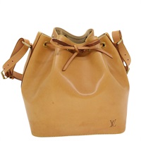 【原宿店限定】ルイ・ヴィトン LOUIS VUITTON プチノエ ショルダーバッグ ノマドレザー ベージュ M85003 レディース 42829AV