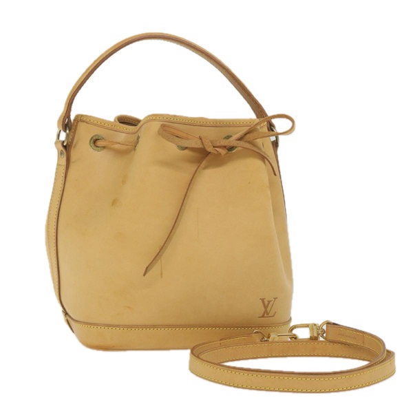 【原宿店限定】ルイ・ヴィトン LOUIS VUITTON ミニノエ ハンドバッグ ノマド レザー ベージュ M43528 レディース ki3759V