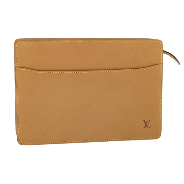 【原宿店限定】ルイ・ヴィトン LOUIS VUITTON ポシェットオム クラッチバッグ ノマドレザー SPO ブラウン レディース 31854AV