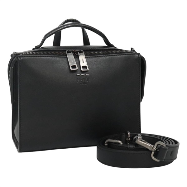 【原宿店限定】フェンディ FENDI ハンドバッグ レザー 2way ブラック レディース PP274V