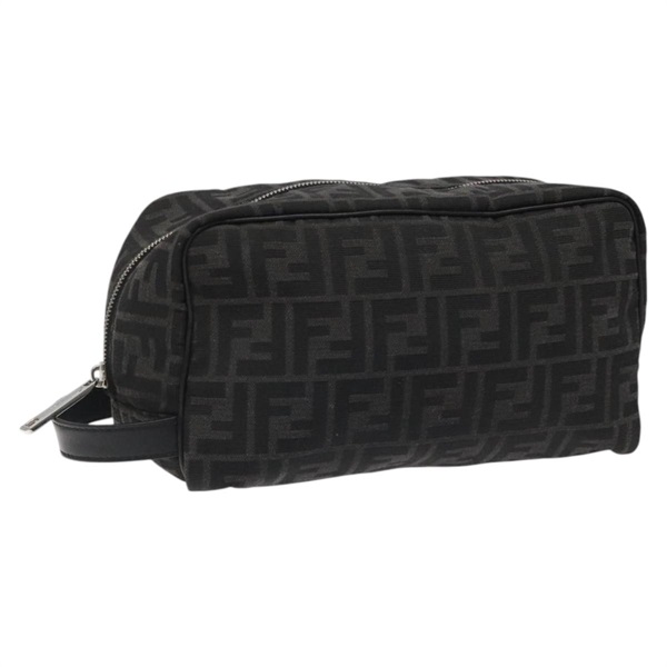 【原宿店限定】フェンディ FENDI クラッチバッグ ズッカキャンバス ブラック レディース 114748V