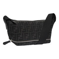 【原宿店限定】フェンディ FENDI ショルダーバッグ ズッカキャンバス ブラック レディース FF3878AV