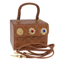 【原宿店限定】フェンディ FENDI ハンドバッグ バニティ レザー 2way ブラウン レディース 108006AV