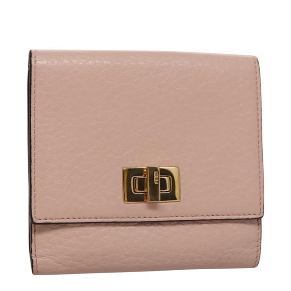 【原宿店限定】フェンディ FENDI 財布 ピーカブー レザー ピンク レディース 105912V