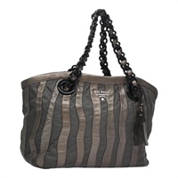【原宿店限定】プラダ PRADA ショルダーバッグ HS Prada Jacquard  レザー シルバー FF4583 / WS4583 レディース FF4583V