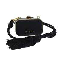 【原宿店限定】プラダ PRADA ポーチ ショルダー ナイロン ブラック レディース 73746A