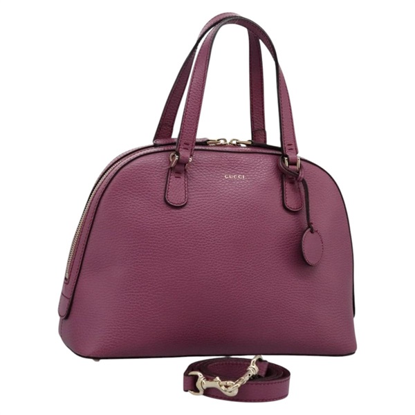 【原宿店限定】グッチ GUCCI ハンドバッグ レディダラー レザー 2way ゴールド ピンク レディース ki5528AV