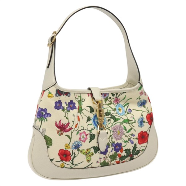 【原宿店限定】グッチ GUCCI ショルダーバッグ ジャッキー フローラ キャンバス マルチカラー 550152 レディース yk17680AV