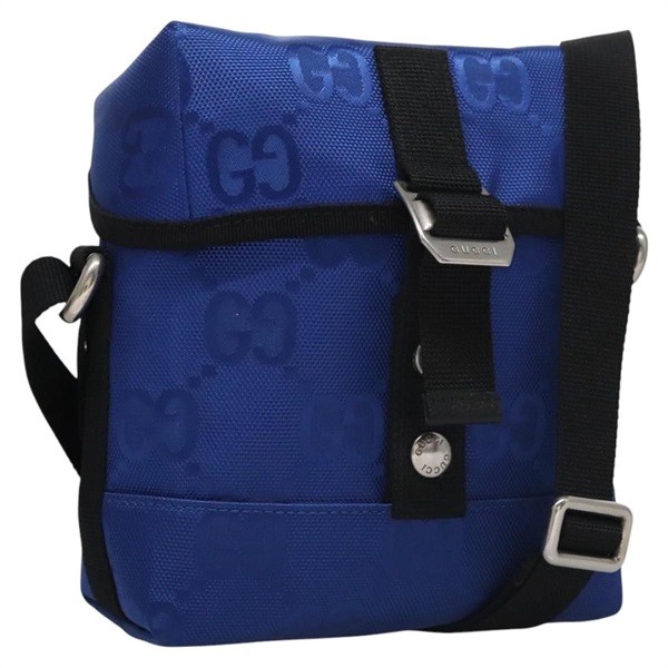 【原宿店限定】グッチ GUCCI ショルダーバッグ GGキャンバス ブルー 643858 レディース 114858AV