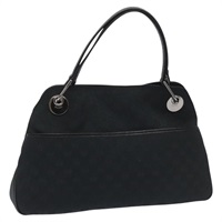 【原宿店限定】グッチ GUCCI ショルダーバッグ GGキャンバス ブラック 121023 レディース am7810V