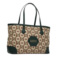 【原宿店限定】グッチ GUCCI トートバッグ オフィディア GUCCI100周年 キャンバス グリーン 676681 レディース FF3899AV