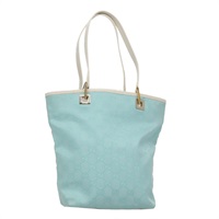 【原宿店限定】グッチ GUCCI トートバッグ GGキャンバス ライトブルー レディース mr865